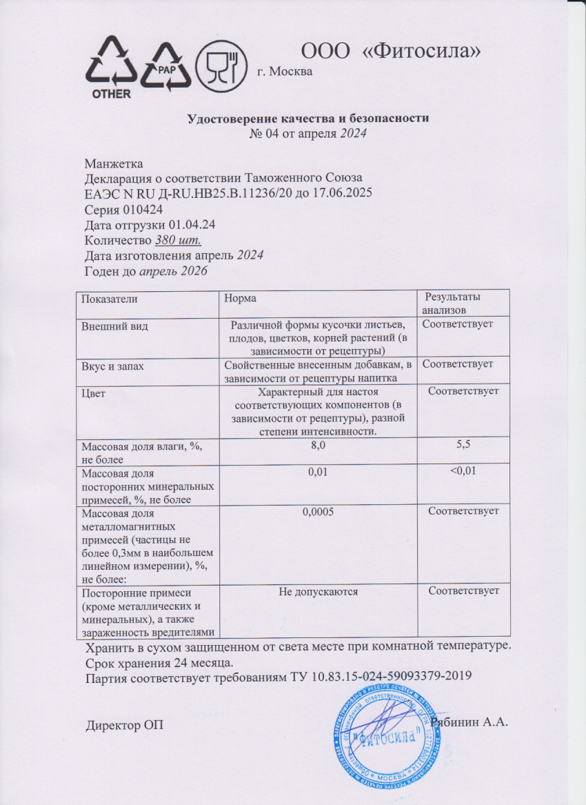 Паспорт №010424
